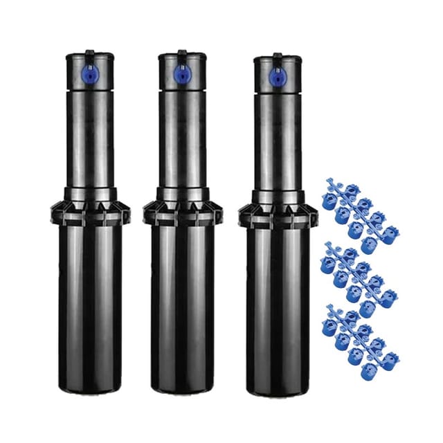 Hunter - 3 Stück Versenkregner Pgp-04 Ultra 3/4'', Reichweite 4,9 Bis 14 M