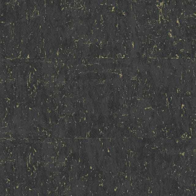 Wow Vliestapete Kork Luxus Schwarz