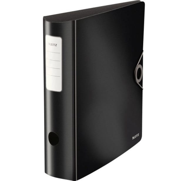 Qualitäts-ordner Active Solid, Pp, A4, Breit, Schwarz