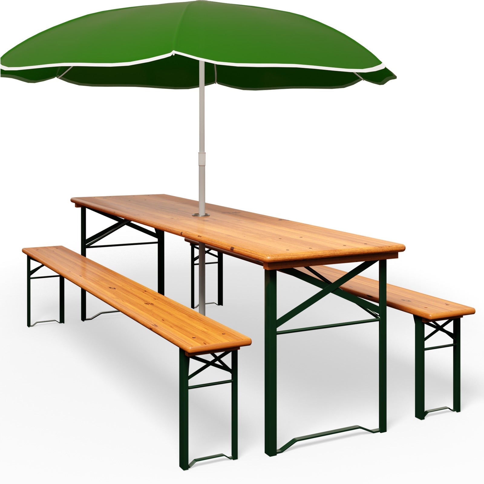 Bierzelt Set 3 Teilig 170 Cm Faltbar