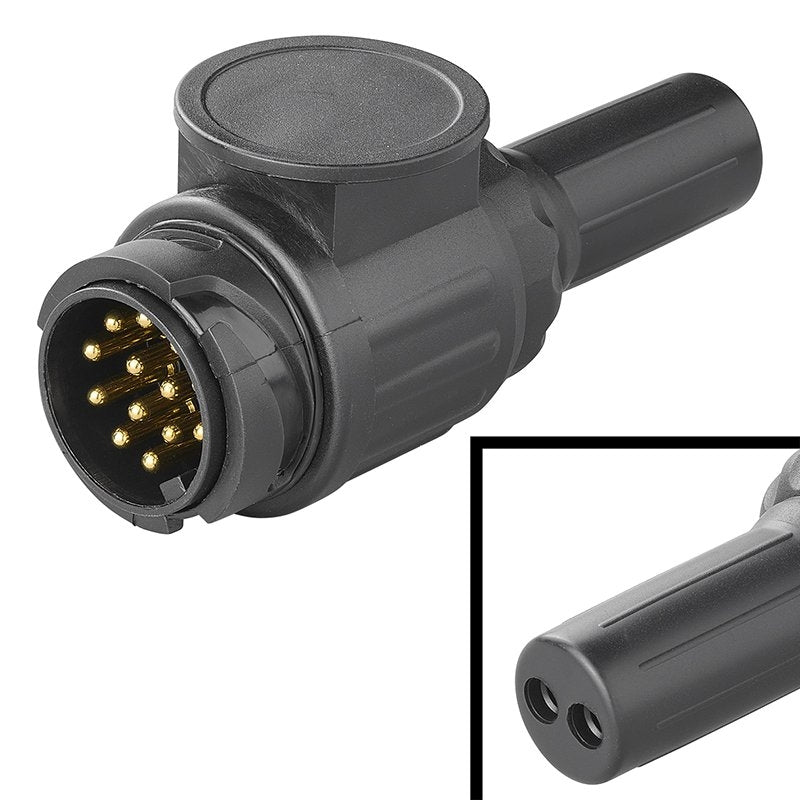 Stecker 13 Polig Pvc Typ Jaeger Mit 2 Loch T Lle