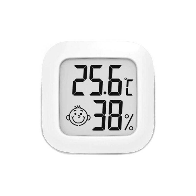6-piece Hygrometer Set - Weather Station - Hygrometer - Indoor Thermometer - Includes Batteries And Tape