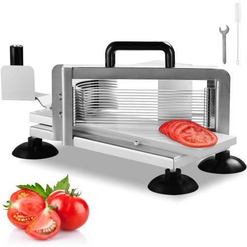 Kommerzieller Tomatenschneider, 3/16 Zoll Tomatenschneider, Hochleistungs-zwiebelschneider Aus Edelstahl, Manueller Gemüseschneider, Zum Schneiden Von Tomaten, Gurken, Bananen