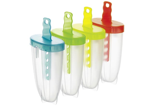 Rotho Eisbereiter Wave 75 Ml Bunt/transparent Set 4teilig