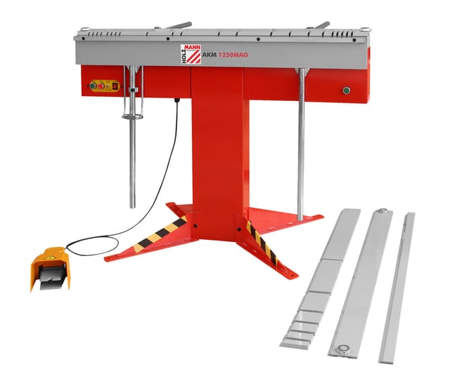 Magnetische Schwenkbiegemaschine Akm1250mag230v 0 - Holzmann