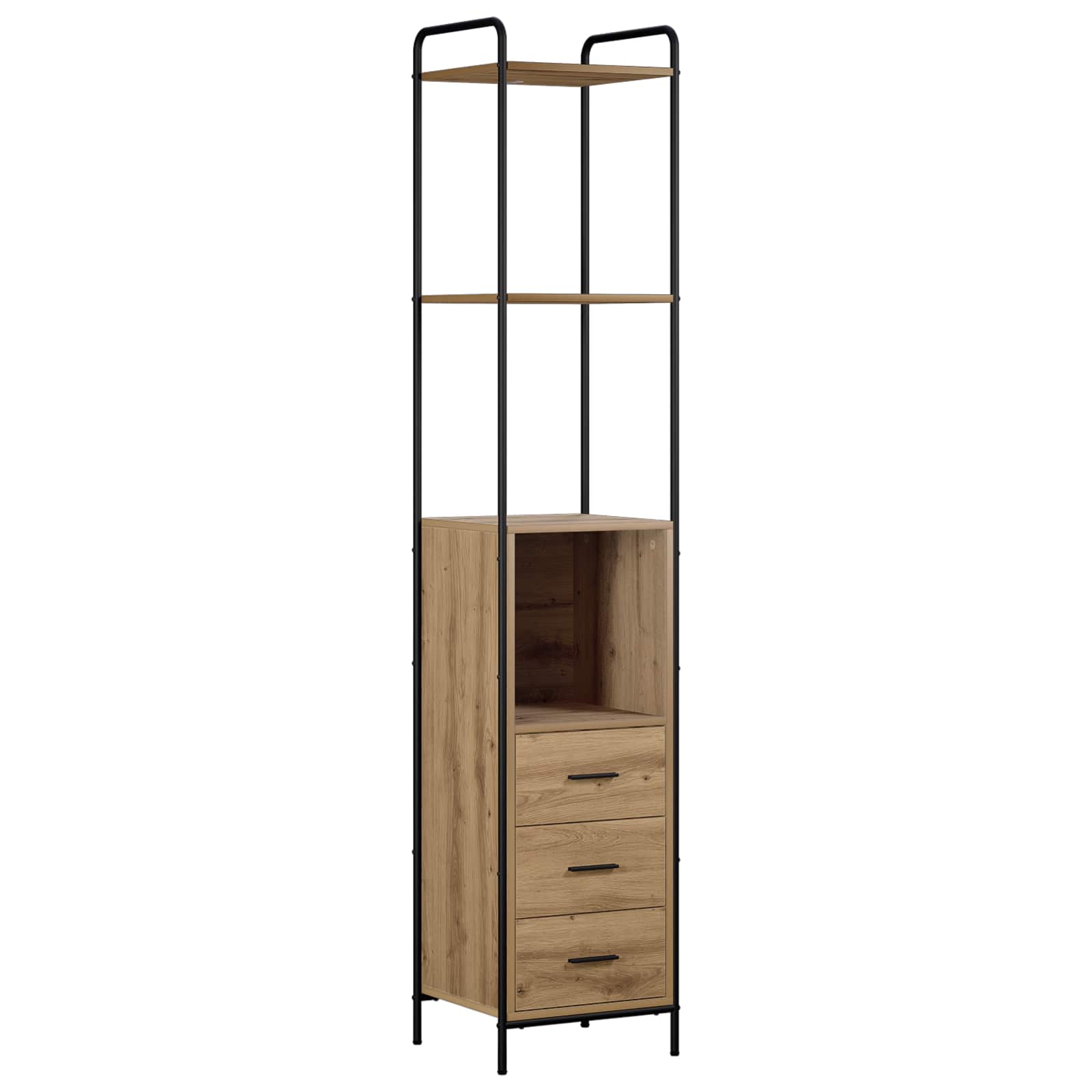 Badezimmerschrank Artisan-eiche 40 X 36 X 200,5 Cm Vidaxl