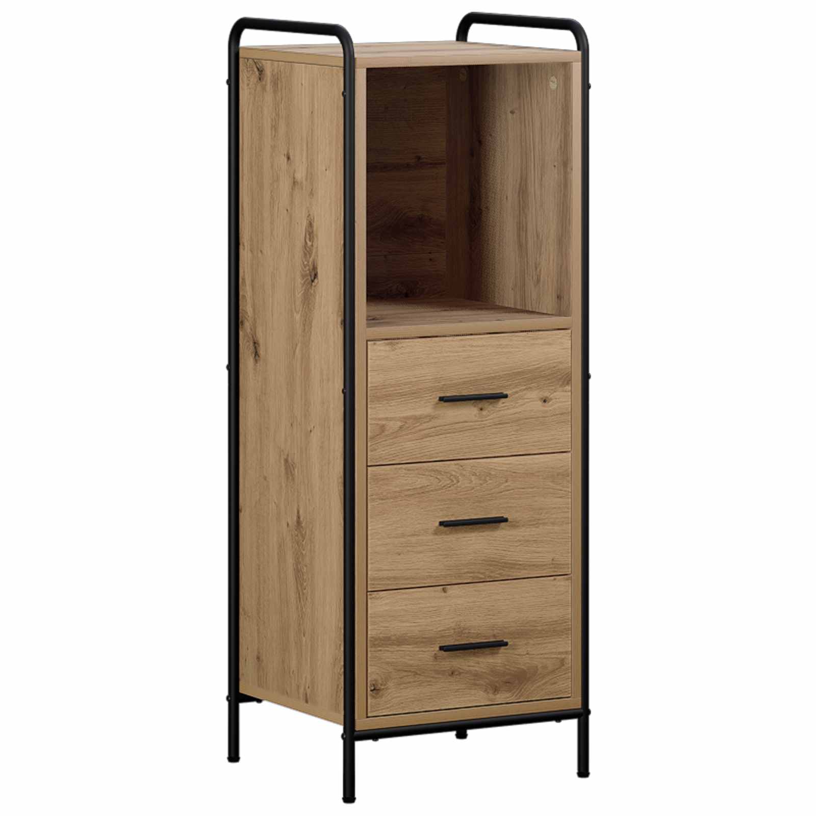 Badezimmerschrank Artisan-eiche 40 X 36 X 109,5 Cm Vidaxl
