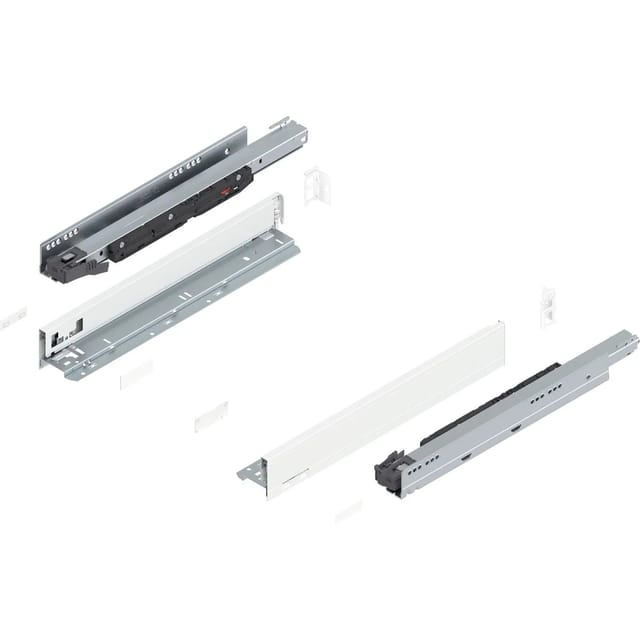 Legrabox Pure Set Höhe N Otion S, 70kg, Nl 450, Seidenweiß - Blum