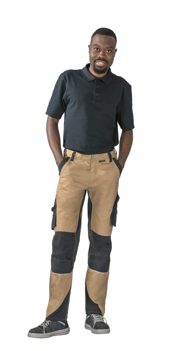 Planam Norit Herren Bundhose Sand/schwarz 48