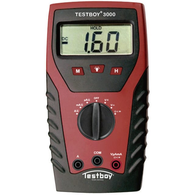 Testboy Tb-3000 Hand-multimeter Digital Cat Iv 600 V Anzeige (counts): 2000