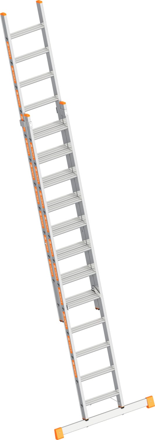 Layher Topic 1032 Stufenschiebeleiter 2x12 Stufen
