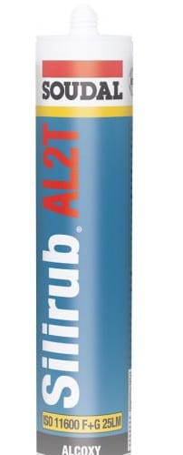 Soudal Silirub Al2t Dichtungs Silicone Schwarz 300ml
