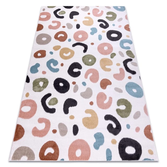 Rugsx - Teppich Fun Spots Für Kinder, Flecken Creme Multicolour 160x220 Cm