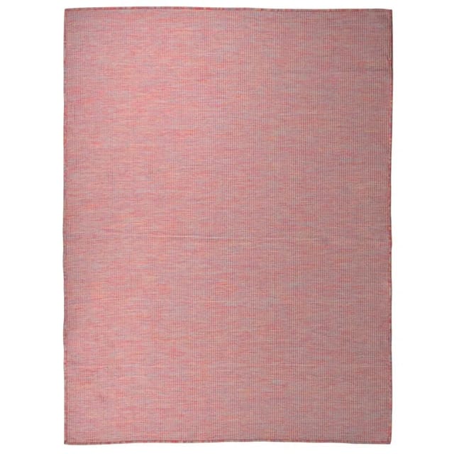 Outdoor-teppich Flachgewebe 120x170 Cm Rot Vidaxl