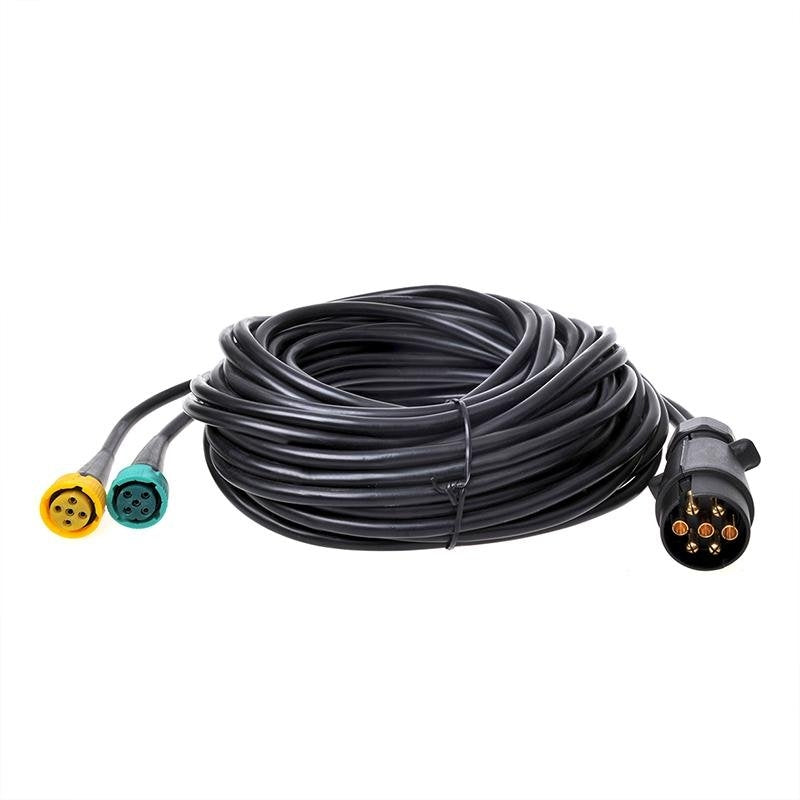 Kabelbaum 9m Mit Stecker 7 Polig Und 2x Stecker 5 Polig