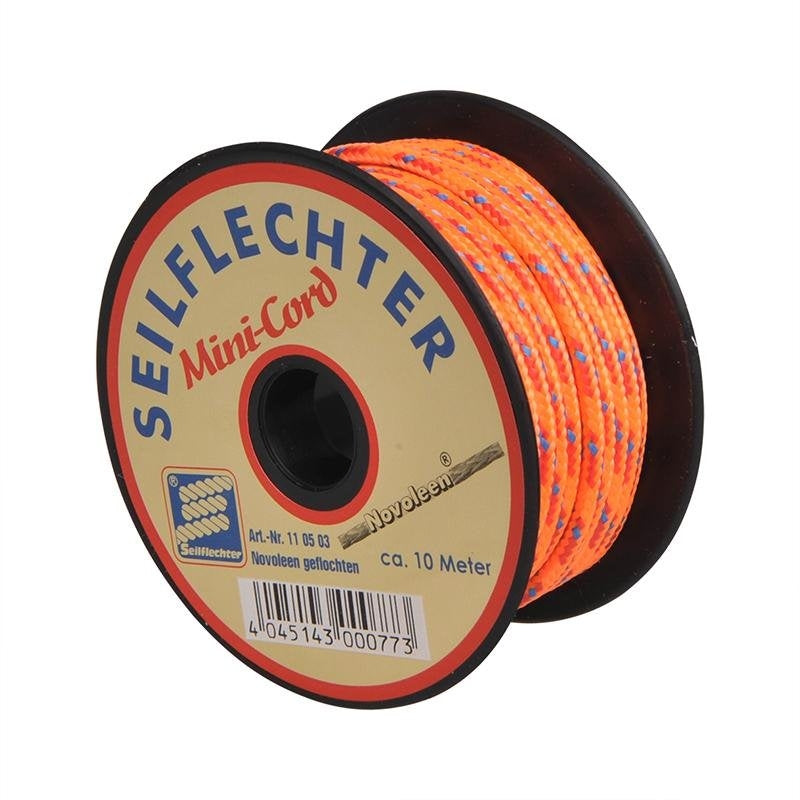 Minicord Polyester 3mm 10m Geflochten Sortiert 380 Dan