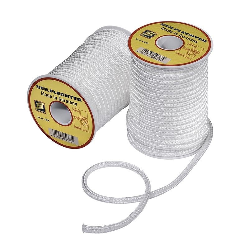 Fibronschnur 5mm 20m Auf Spule Geflochten Wei 410 Dan