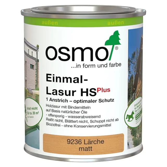 Osmo Einmal-lasur Hs Plus Lärche 0,75 L - 11101210