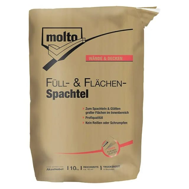 Füll Und Flächenspachtel 10 Kg - Molto