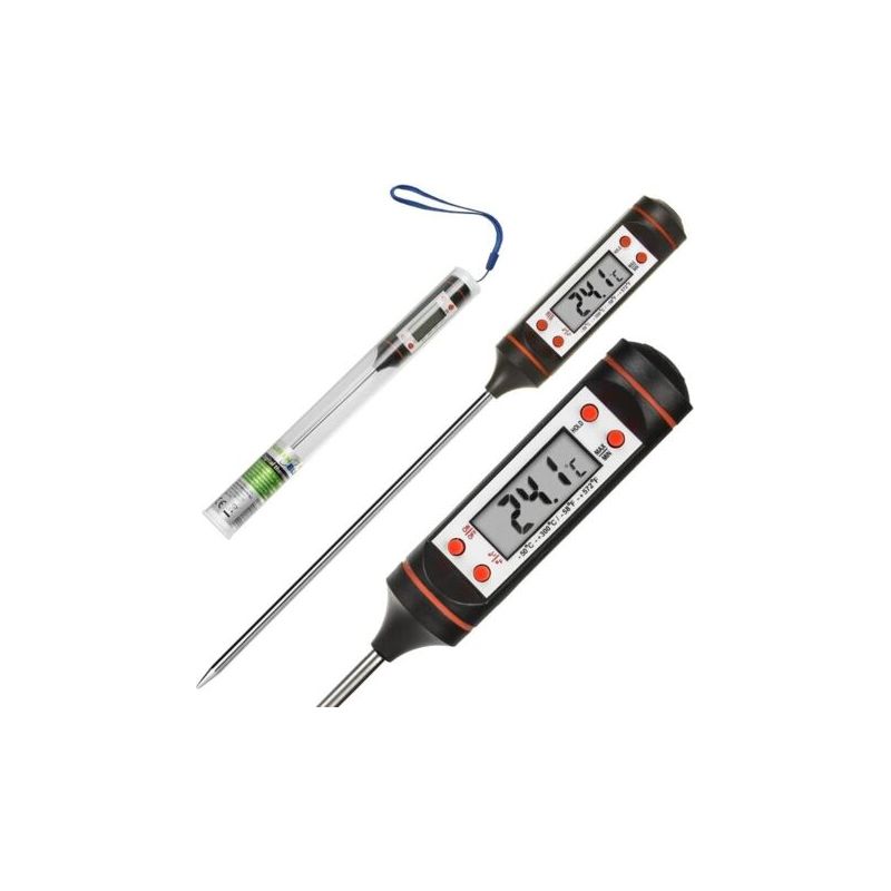 Thermomètre Numérique À Stylo Sonde Pour Aliments Thermomètre Alimentaire De -50 °c À Environ Écran Lcd +300 °c