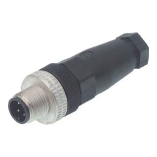 933 098-100-1 Sensor-/aktor-steckverbinder, Unkonfektioniert M12 Stecker, Gerade Polzahl - Hirschmann