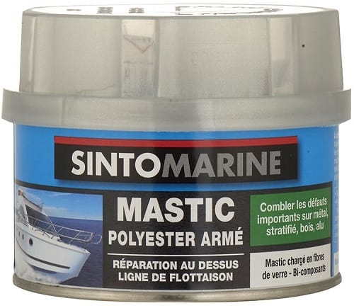 Sintomarine Polyester-haftmittel Weiß 330g + 10g Katalysator