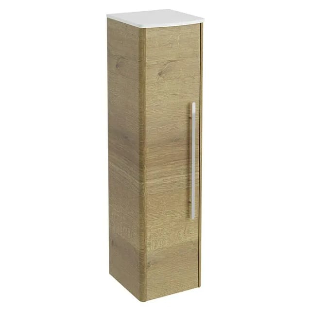 Lanzet - Classico Midischrank, Hellbraun/weiß, Links'-'7965912