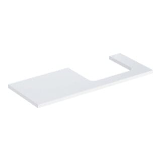 Keramag - Geberit One Waschtischplatte, Ausschnitt Rechts, 120x3x47 Cm,