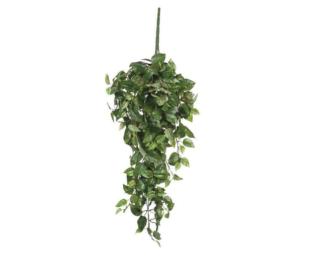 Mica Decorations - Mica Kunstpflanze Scimdapsus Hängend Grün, 80 Cm Kunstpflanzen