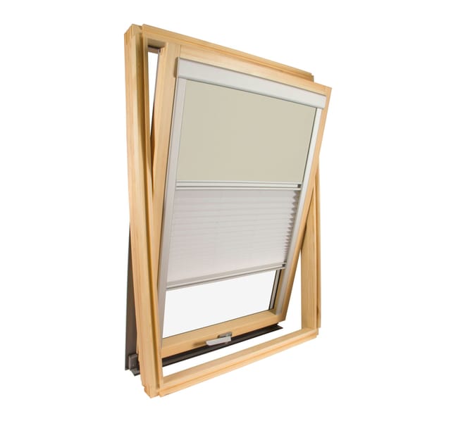 Beiges Kombirollo Für Velux ® Dachfenster - Ck04