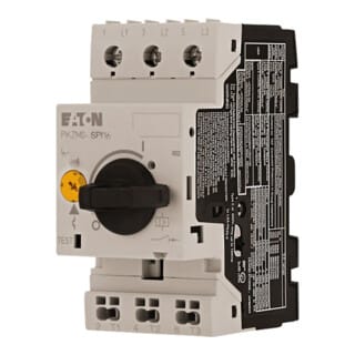 Eaton Motorschutzschalter, 0,12 Kw, 0,4 - 0,63 A, Einspeiseseitig Schraubklemmen/abgangsseitig Push-in-klemmen, 199180