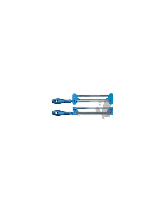 Manuelle Doppelfeile Pferd. Lieferung Mit 1 Runder Feile Ø: 4,8 Mm Und 1 Eckiger Feile 9 × 6 Mm