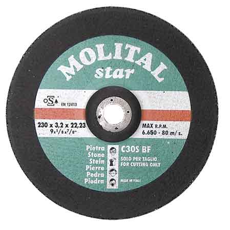 Schneidscheibe Für Marmor Molital Ø 115x3,0 Mm