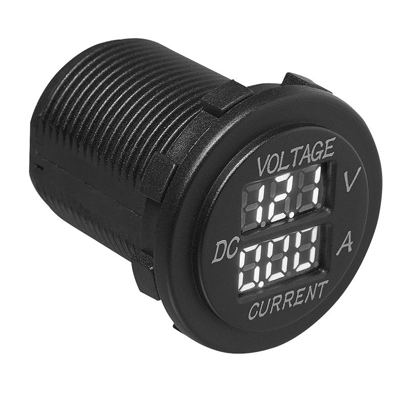 Digitales Volt Amperemeter F R Den Einbau 6 30 V 0 10 A