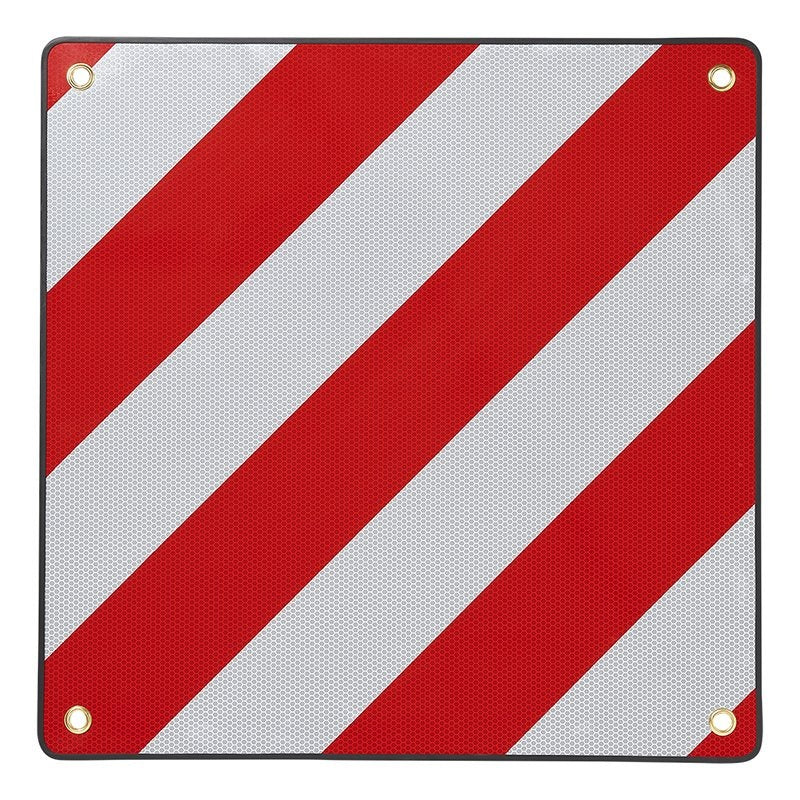 Heckwarnschild Aluminium 50x50cm F R Italien