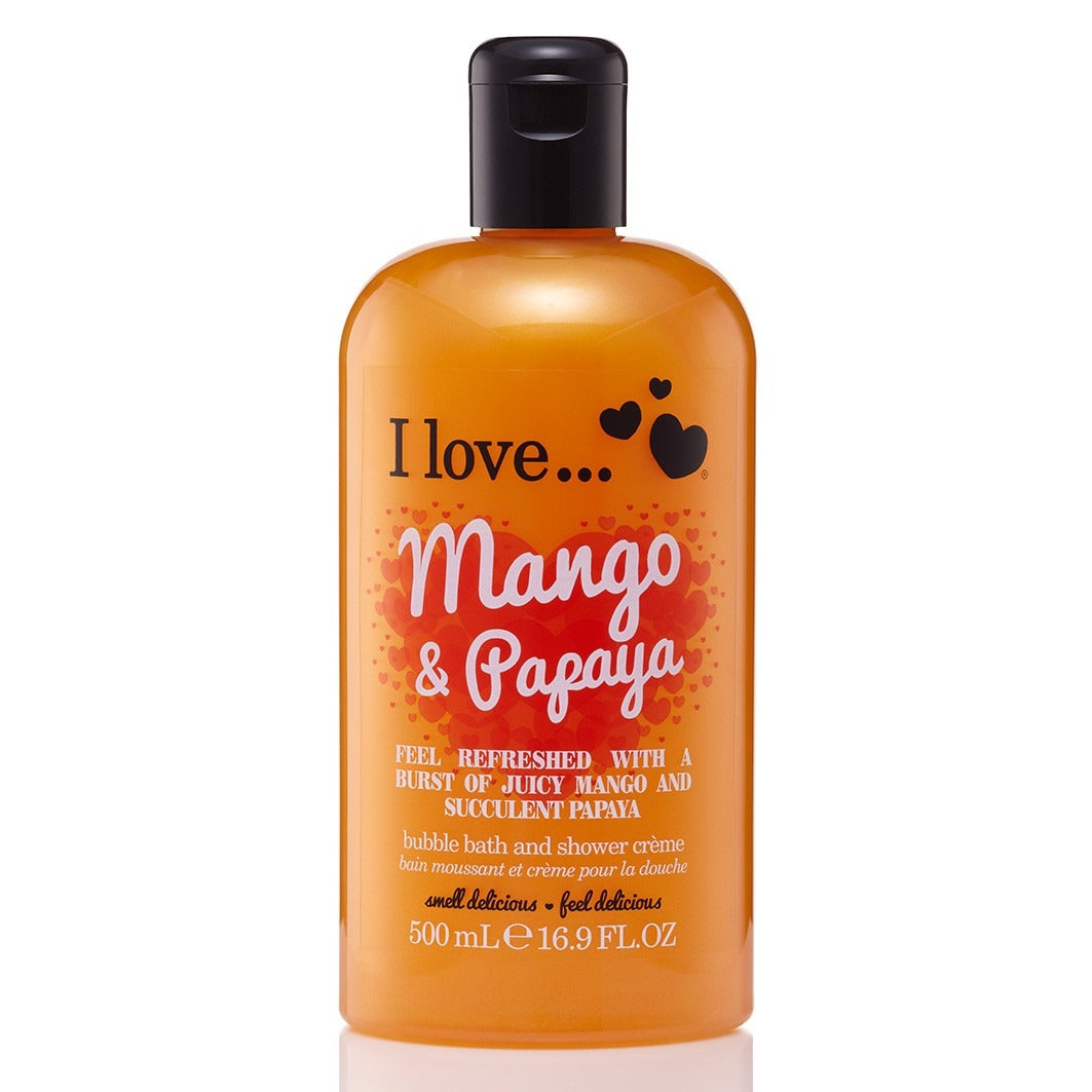 I Love Mango Papaya Cleansing Shower Gel 500 Ml