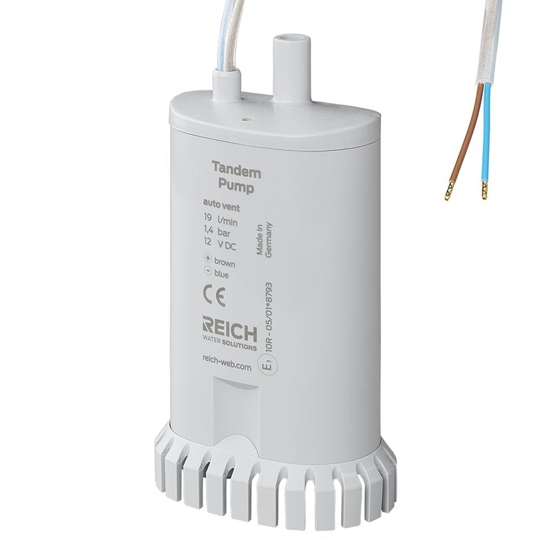 Tauchpumpe Dual 12 V 19 L Fassungsverm Gen
