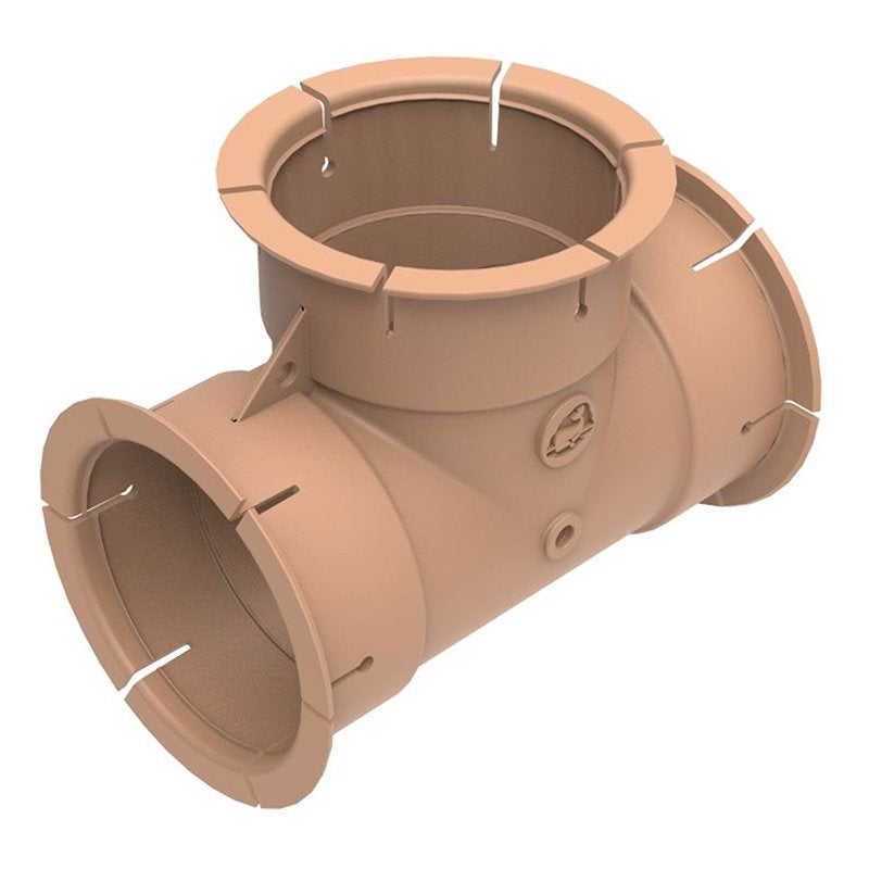 Whale Luftkanal T St Ck 65 Mm Beige