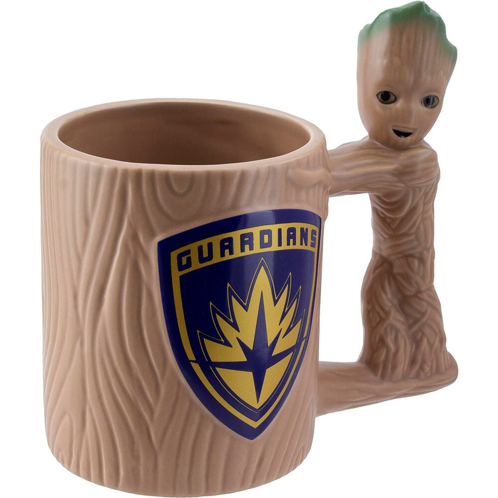 Groot 3d Mug 300ml Capacity Marvel Guardians Of The Galaxy