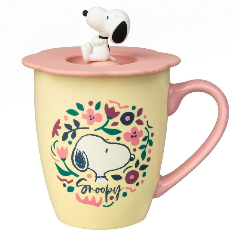Snoopy Premium Tasse Mit Deckel 12 Oz Keramik Kaffeetasse