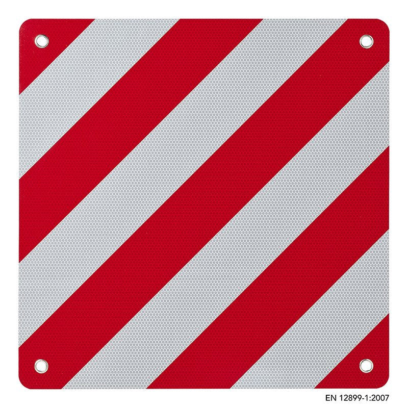 Heckwarnschild Aus Aluminium 50 X 50 Cm F R Italien