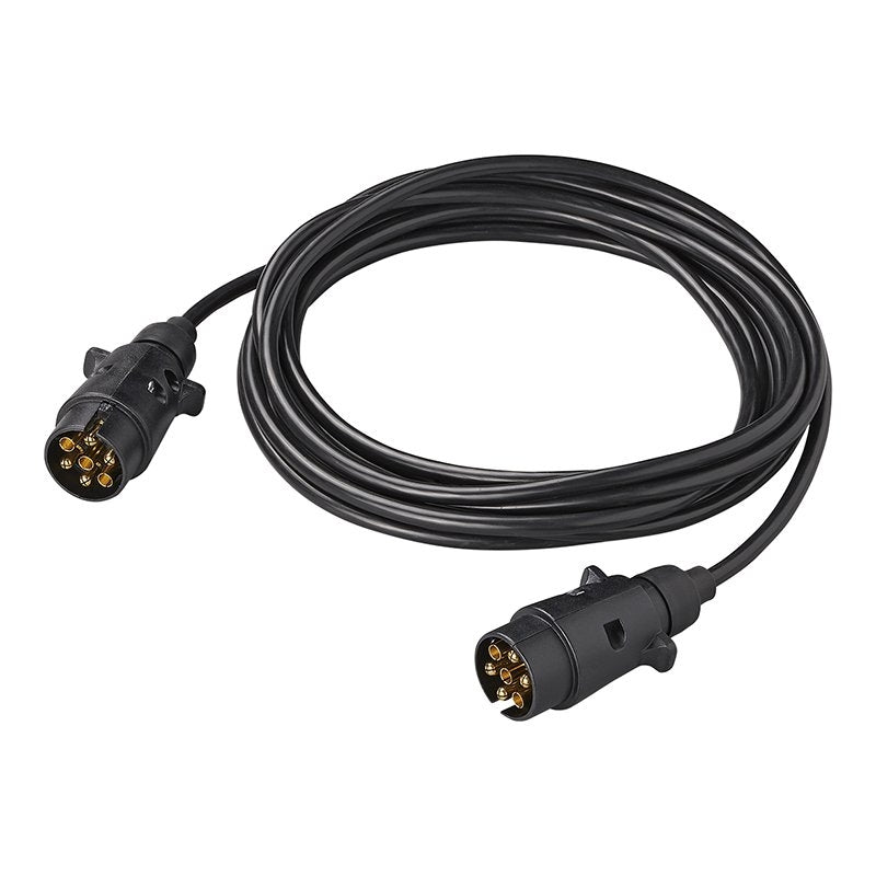 Verl Ngerungskabel 5m Mit 2x 7 Poligem Stecker Pvc
