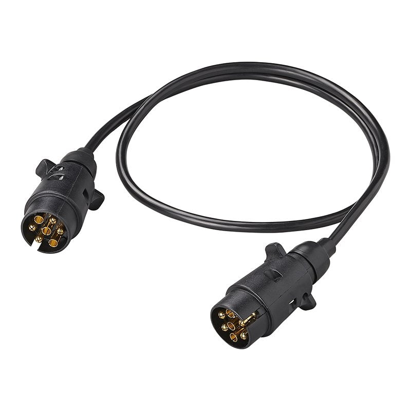 Verl Ngerungskabel 1m Mit 2x 7 Poligem Stecker Pvc