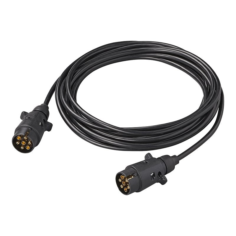 Verl Ngerungskabel 7m Mit 2x 7 Poligem Stecker Pvc