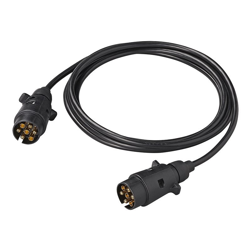 Verl Ngerungskabel 3m Mit 2x 7 Poligem Stecker Pvc