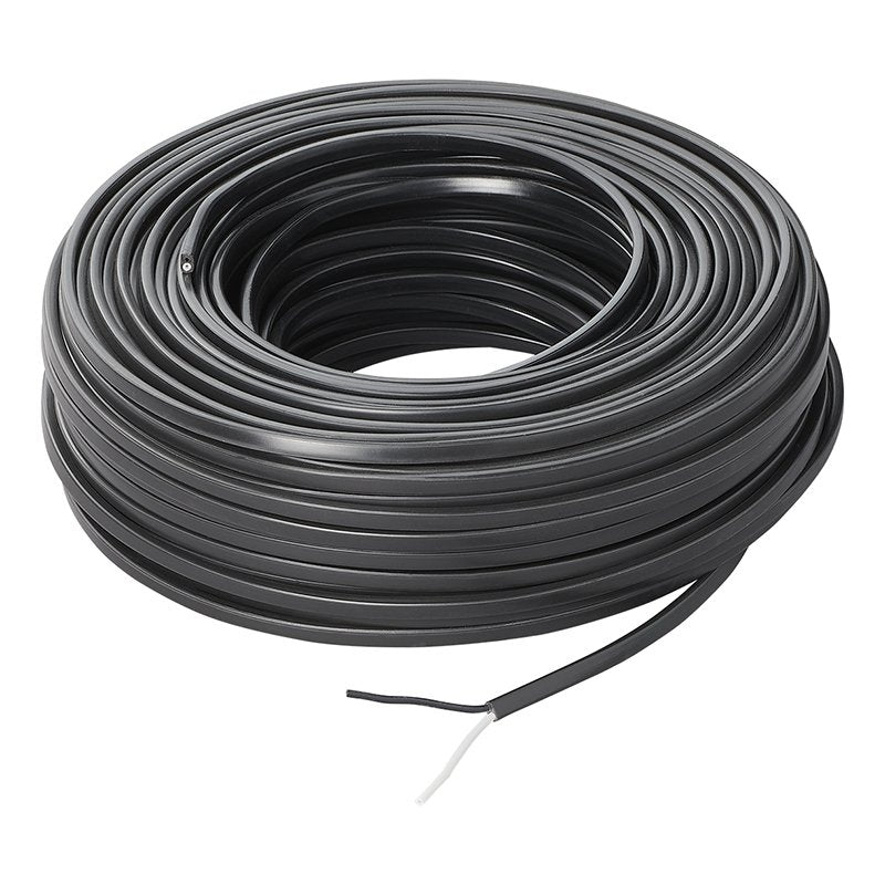Kabel 2x 0 75mm Flach Auf Rolle 50m