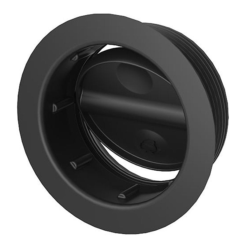 Verstellbares L Ftungsgitter 65 Mm Schwarz