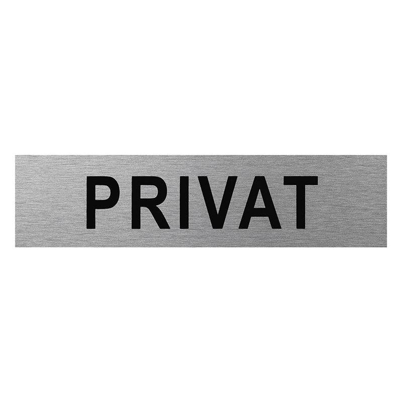 Aluminium T Rschild Privat 160x40mm