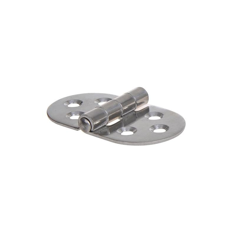Scharnier 71x40 Mm V4a Rvs Aisi 316 6 Loch