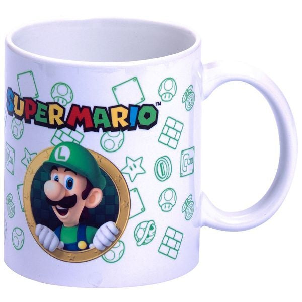 Nintendo Super Mario Bros Luigi Tasse Geld Box Set